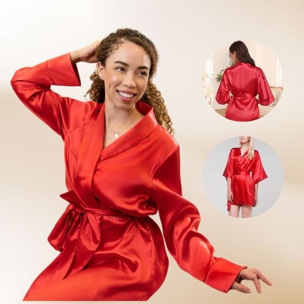 Sexy Seiden-Nachtgewand für Frauen | RUBYSILK
